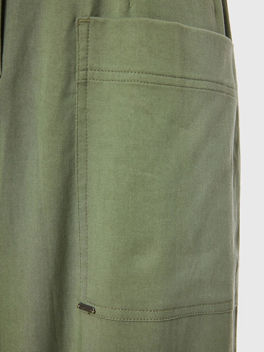 Women's Sleeveless One-piece Suit Hunter Green
