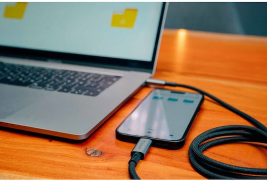 Verbatim Regular / Braided USB 4 Video Cable USB-C Male - USB-C 240W PD Black 1.2m 31847