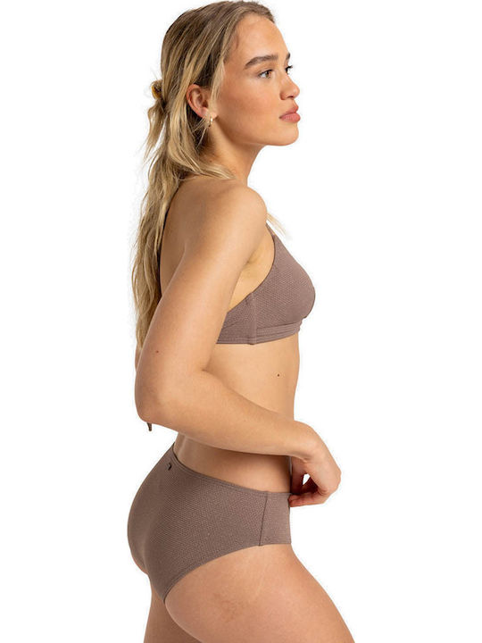 Lasca Set Bikini με Αφαιρούμενη Ενίσχυση Deep Taupe