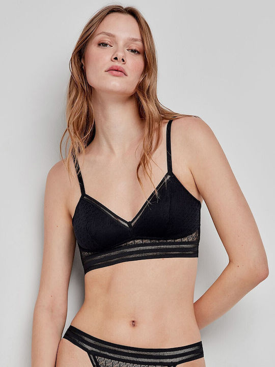 Black Γυναικείο Bralette Σουτιέν 2/10111T