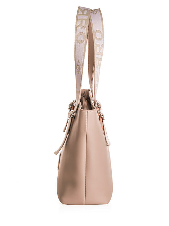 Strap Damentasche Schultertasche Beige
