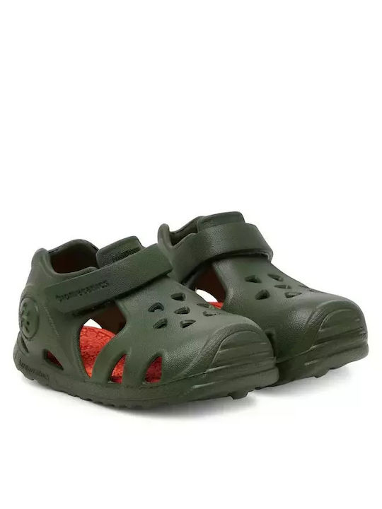 Children's Anatomical Beach Shoes Khaki