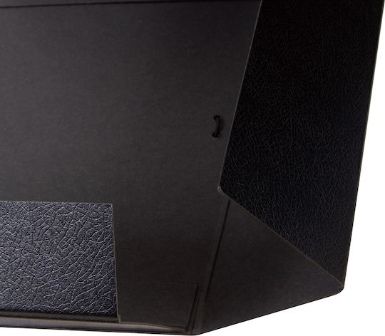 Fiber Plastic File Box with Rubber Band 35x25cm