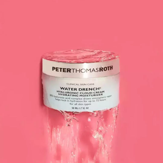 Peter Thomas Roth Water Drench Light 72ωρη Ενυδατική Κρέμα Προσώπου με Υαλουρονικό Οξύ