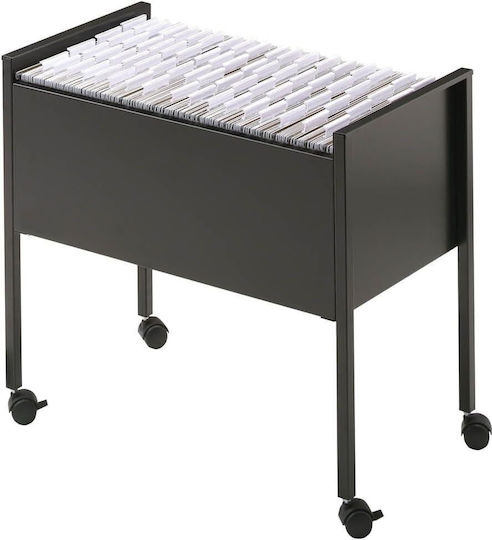 Durable File Box for Hanging Folders 65.5x36.8x59.2 cm Black