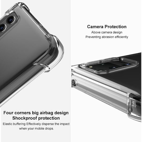 Imak Back Cover Silicone Transparent (Motorola Edge 50 Fusion)