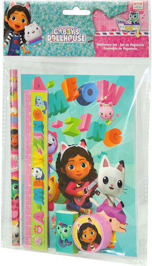 Kids Licensing Dollhouse Kids Stationery Set 5pcs