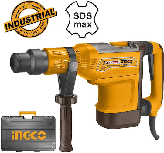 Ingco Impact Demolition Hammer Electric 1500W with Chuck SDS Max RH1500528