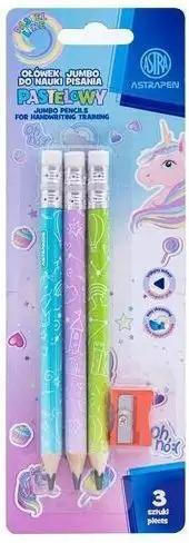 Astra Kids Stationery Set with Pencil and Sharpener 3pcs