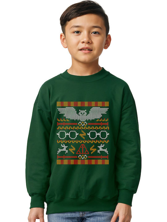 Παιδικό Φούτερ HP Forest Green