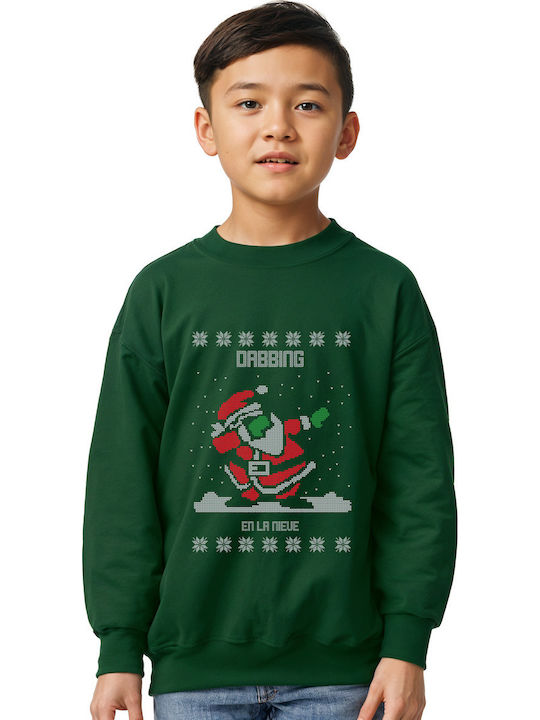 Kinder-Sweatshirt dabbing