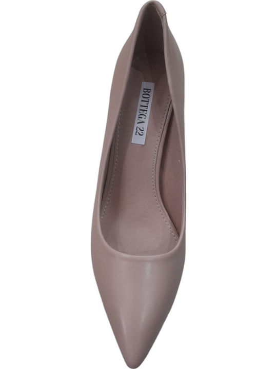 Pantofi cu toc Roz