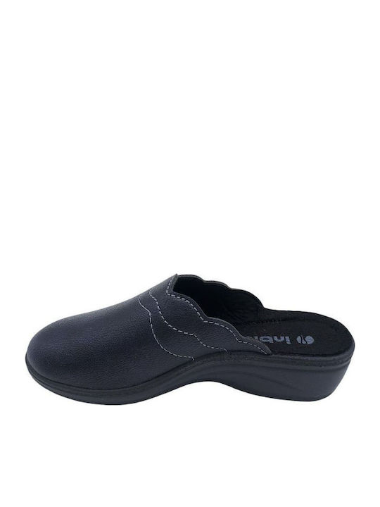 Anatomische Damen Hausschuhe Blau