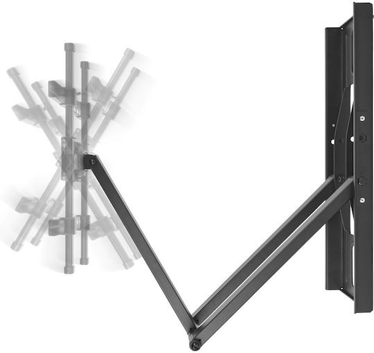 One For All WM4453 Ceiling TV Mount with Silver Extension Arm