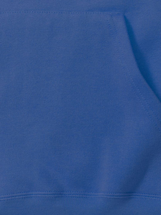 Russell Europe Мъжко Рекламна тениска Дълъг ръкав White, Bright Royal
