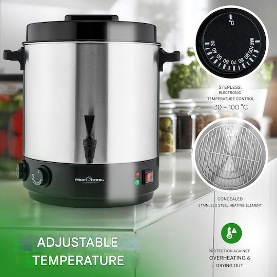 Profi Cook Buffet Kettle 32lt 2.1kW 45x48x41cm