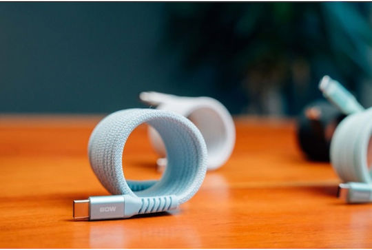 Verbatim Braided USB 2.0 Cable USB-C male - USB-C 60W Μπλε 1.2m 31852