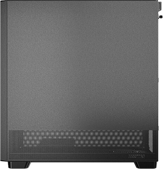 Antec Flux Gaming Midi Tower Κουτί Υπολογιστή με Πλαϊνό Παράθυρο Μαύρο