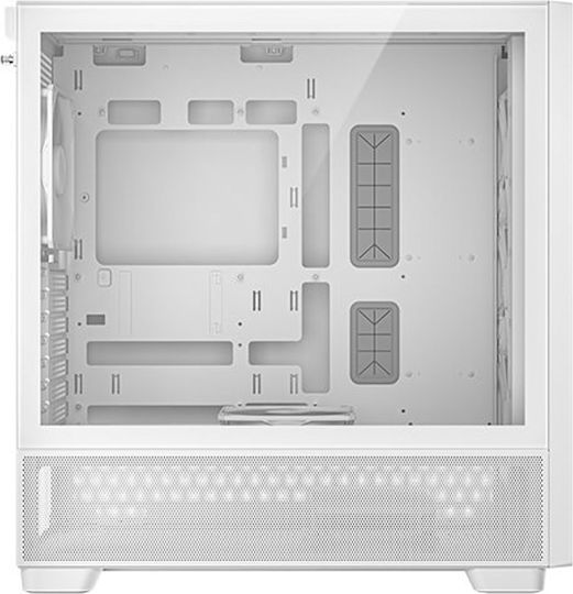 Antec Flux Gaming Midi Tower Κουτί Υπολογιστή με Πλαϊνό Παράθυρο Λευκό