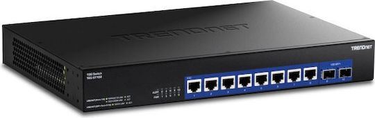 Trendnet TEG-S7102 Unmanaged L2 Switch με 8 Θύρες Gigabit (1Gbps) Ethernet και 2 SFP Θύρες