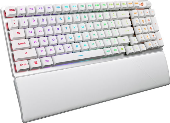 Asus ROG Strix Scope II 96 Gaming Mechanische Tastatur 96% mit ROG NX Schnee Schaltern und RGB-Beleuchtung (Englisch US) Weiß