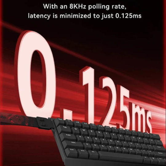 Madlions Professional MAD 60 HE RGB - 1K Gaming Mechanical Keyboard 60% with Magnetic switches and RGB lighting (English US) White