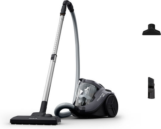Rowenta Compact Power Прахосмукачка 750W С контейнер 1.5лт Сива