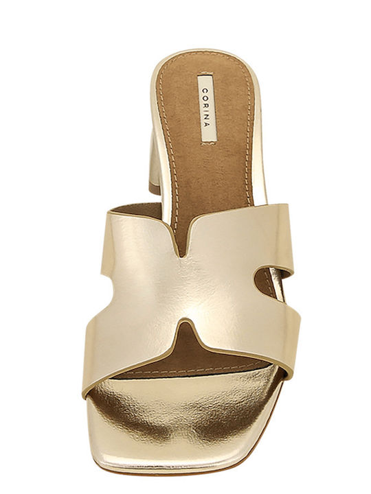 Leather Sandals Gold