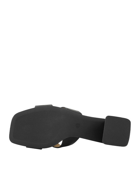 Leder Sandalen Schwarz