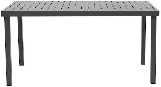 Kliton Τραπεζαρίας Ανθρακι 150x80x74εκ. Kliton Τραπεζαρίας Ανθρακι 150x80x74εκ.