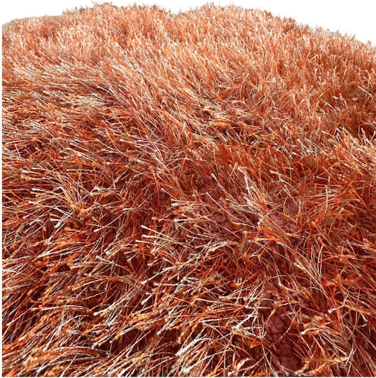 Linea Home Χαλί Ορθογώνιο Shaggy Πορτοκαλί 60x90cm