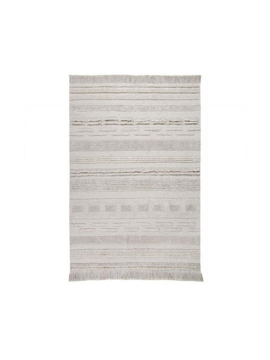 Lorena Canals Synthetisch,Polyester/Cotton/Leather Ecru