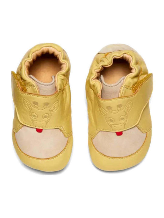 Affenzahn Soft-Sole Baby Sneakers Yellow