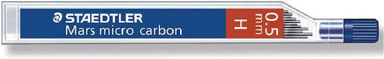 Staedtler 12 Packages x 12 Pencil Leads Thickness 0.5mm Type H