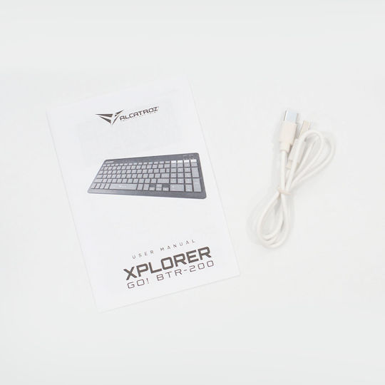 Alcatroz XPLORER GO! Wireless Bluetooth Keyboard Only for Tablet English US Mist