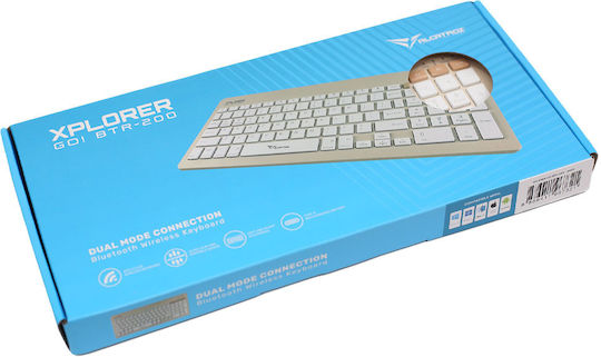 Alcatroz XPLORER GO! Wireless Bluetooth Keyboard Only for Tablet English US Sand