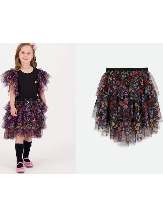 Fustă Tutu de Copii din Tulle Neagră