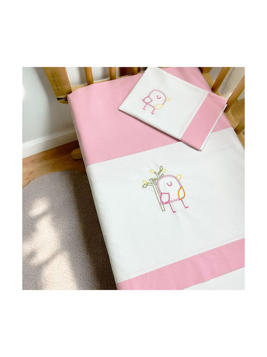 Bunny Bebe Pink Set 80x110cm