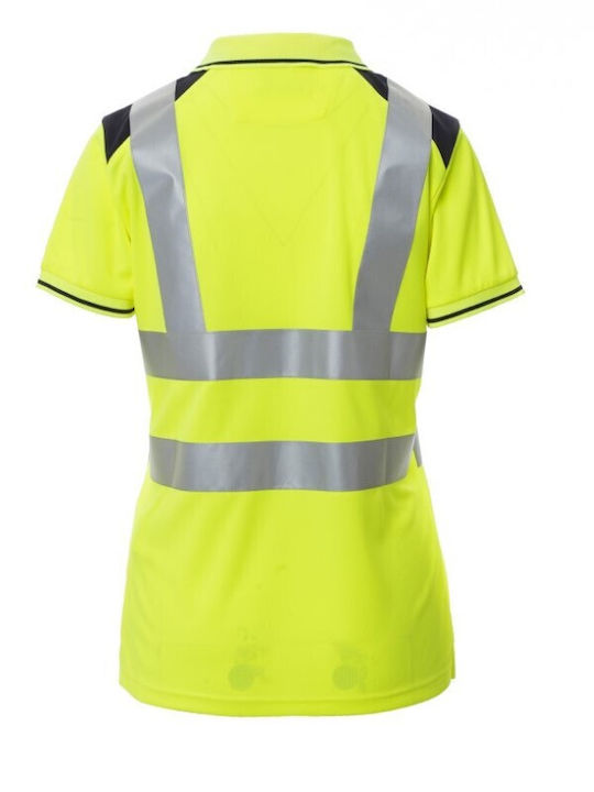 Payper Guard+lady Γυναικεία Μπλούζα Εργασίας Polo με Ανακλαστικές Ταινίες