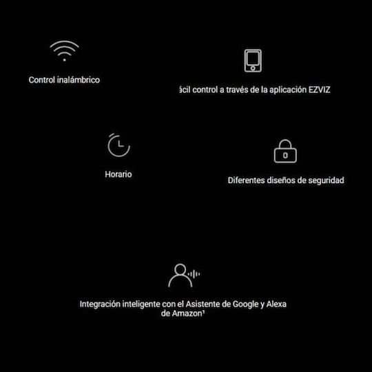 Ezviz Intelligenter Schalter 1 Kanal Wi-Fi 16A