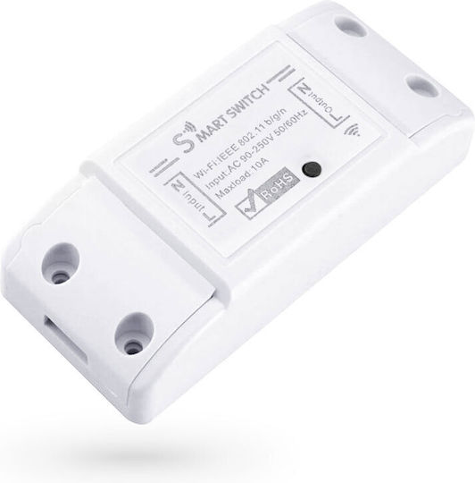 DeTech Smart Switch 1 Channel Wi-Fi 10A
