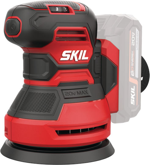 Skil Έκκεντρο Τριβείο 125mm Μπαταρίας 1x2.5Ah με Ρύθμιση Ταχύτητας