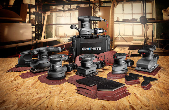 Graphite Τριβείο Δέλτα 180W με Ρύθμιση Ταχύτητας και με Σύστημα Αναρρόφησης