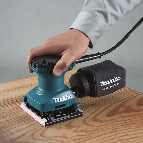 Makita BO4557 Пулсираща шкурка 180W със Система за Аспирация