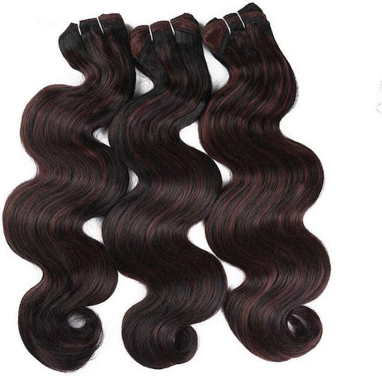 Yanni Extensions Τρέσα με Clip σε Κόκκινο Χρώμα 2136 45cm 4τμχ