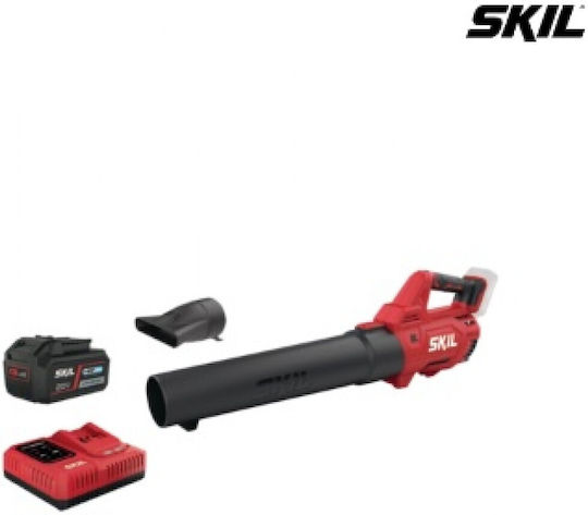 Skil 0330 CA Φυσητήρας Χειρός 20V με 1 Μπαταρία 4Ah & Ρύθμιση Έντασης με Μέγιστη Ταχύτητα Αέρα 160km/h