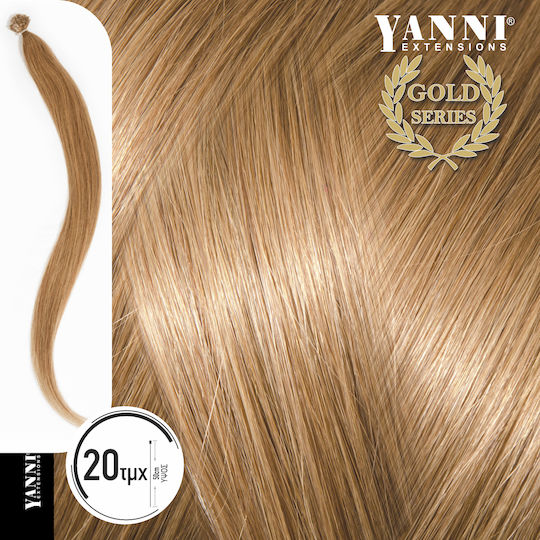 Yanni Extensions Extension Κερατίνης με Φυσική Τρίχα σε Πολύ Ανοιχτό Ξανθό Χρώμα 50cm 20τμχ