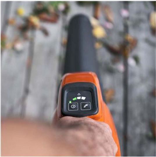 Husqvarna Laubbläser Handheld 36V mit 1 Akku 4Ah & Lautstärkeregelung mit Maximaler Luftgeschwindigkeit 165.6km/h