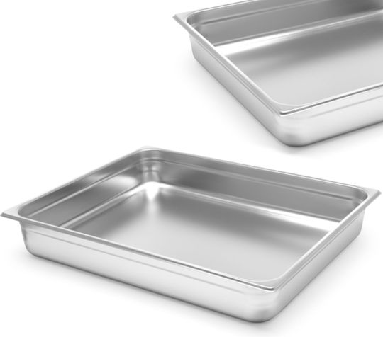 Hendi Gastronorm-Behälter Edelstahl GN2/1 mit Tiefe 200mm