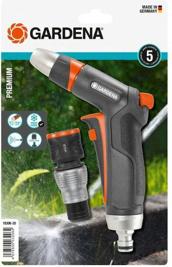 Gardena Premium Water Gun Set with Quick Connects 3 Functions